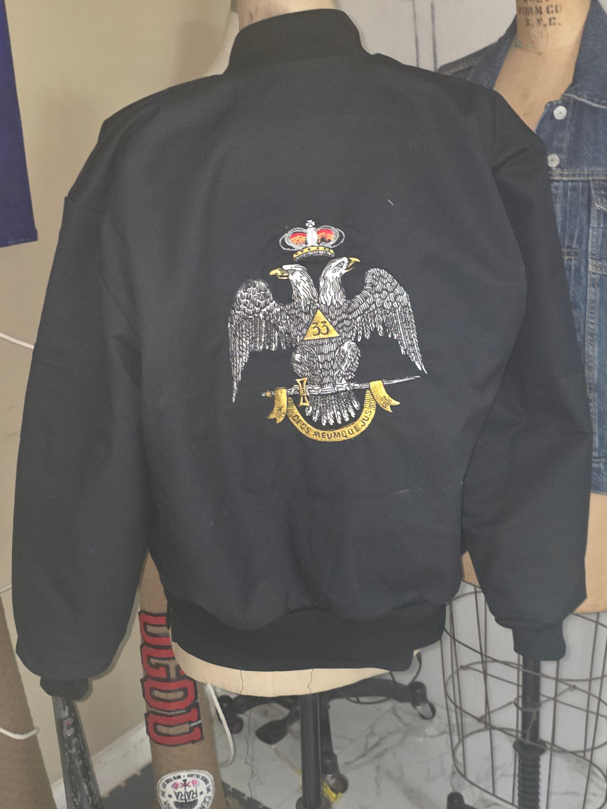 Customized bomber jacket